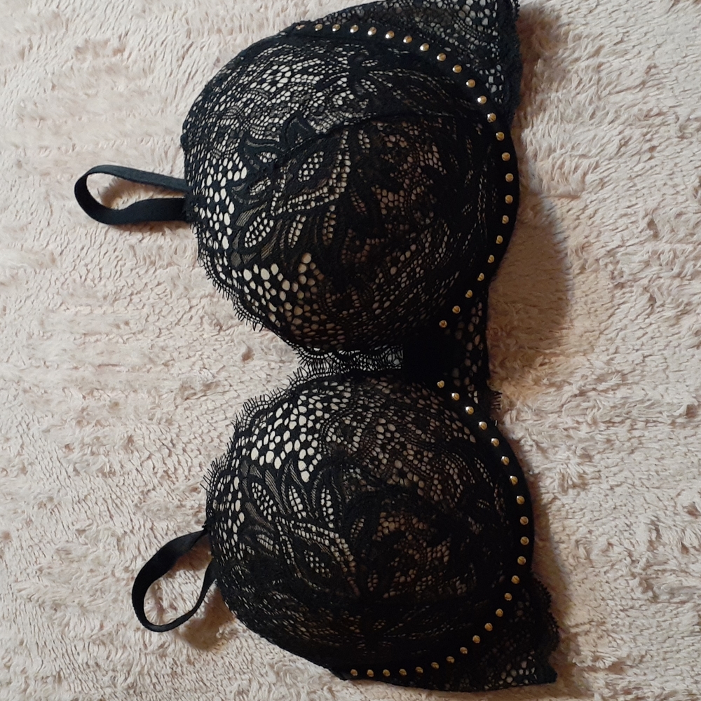 Black Victoria's Secret Bra 34 DD